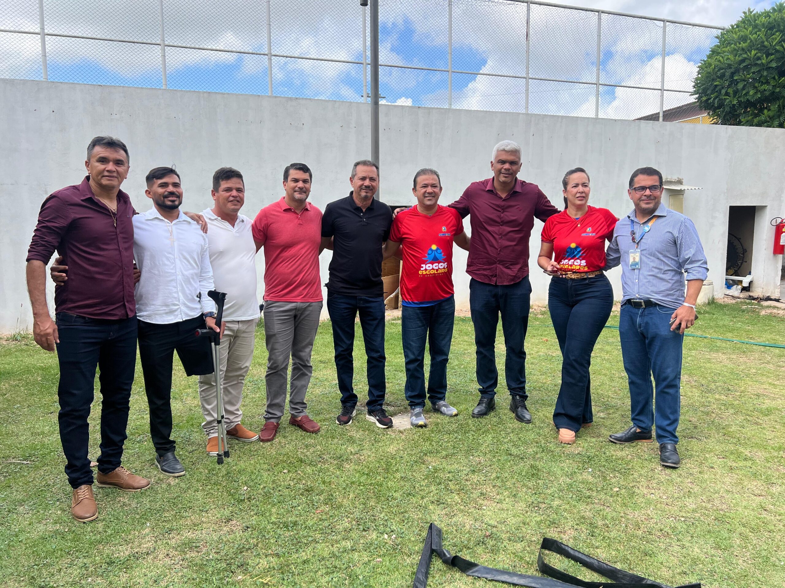 Vereadores participam da abertura dos Jogos Escolares de Araripina