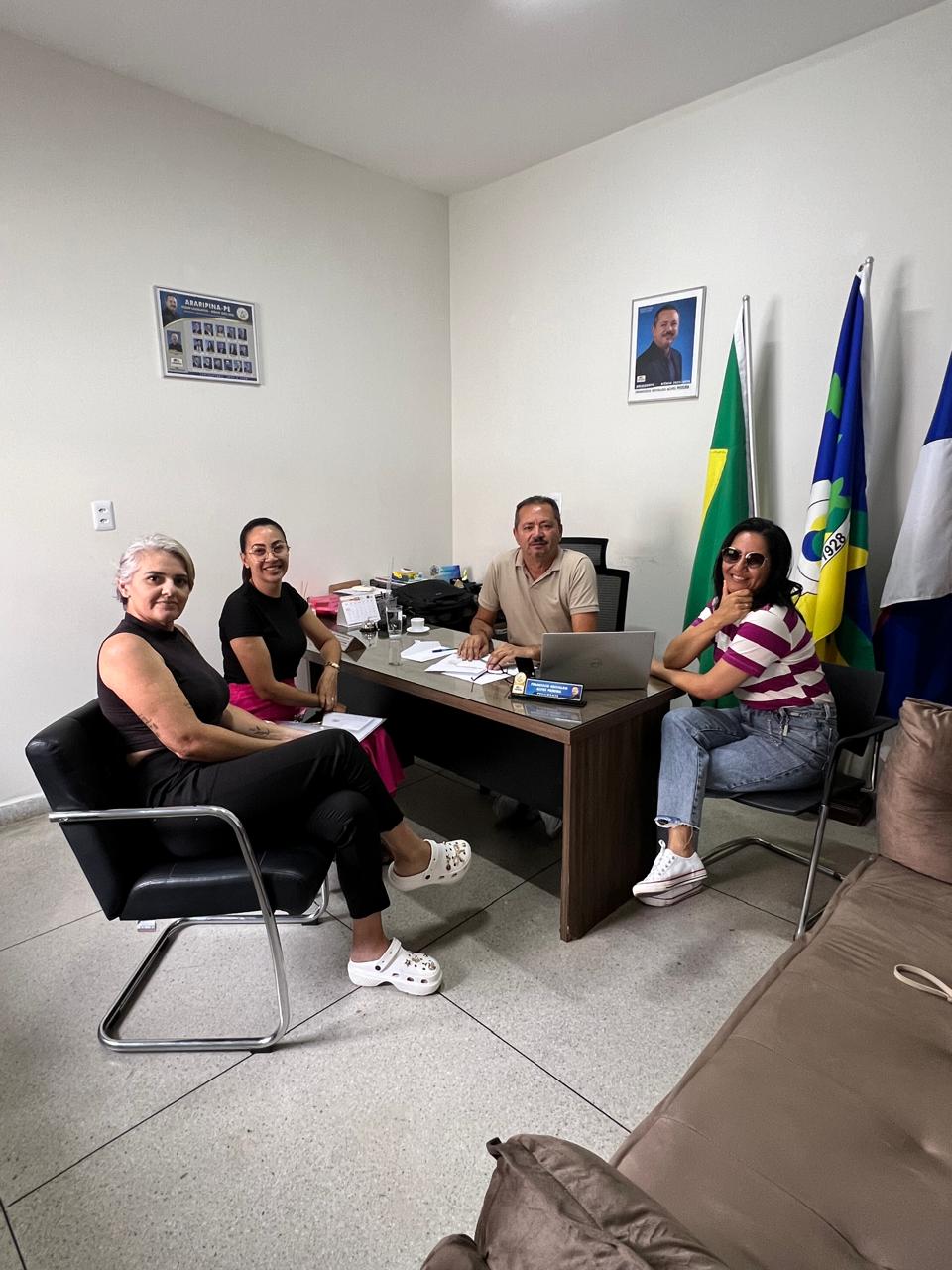 Presidente da Câmara de Araripina garante apoio institucional à IV Edicão da Feira Mulheres Empreendedoras de Gergelim