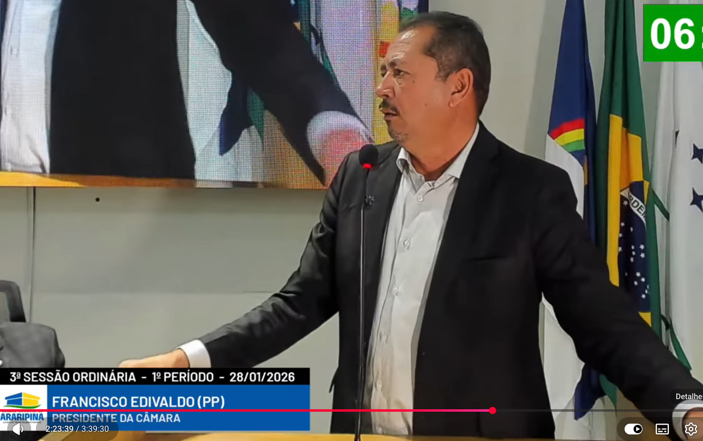 3ª Sessão do 1º Período Legislativo