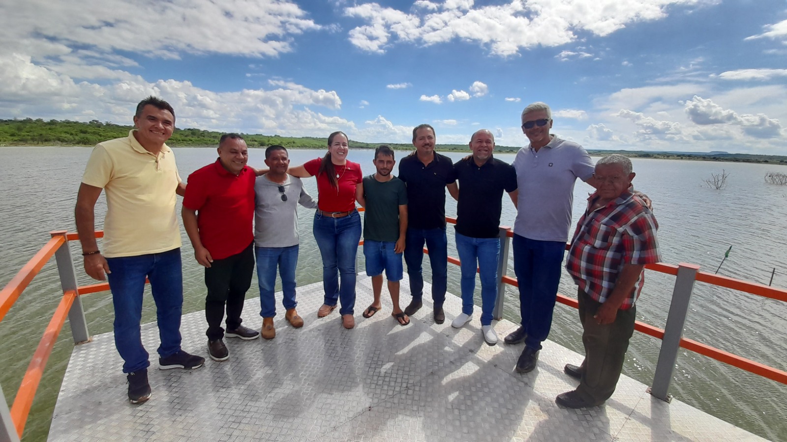 Vereadores visitam açude de Lagoa do Barro e comprovam o potencial turístico e econômico